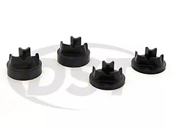 Motor Mount Inserts; Black (94-Early 98 5.9L I6 RAM 2500)