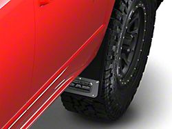 No-Drill Mud Flaps with Longhorn Logo; Front and Rear (10-18 RAM 2500 w/ OE Fender Flares)