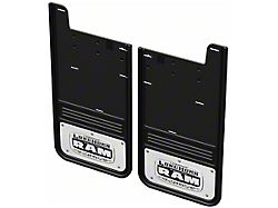 No-Drill Mud Flaps with Longhorn Logo; Rear (19-24 RAM 2500)