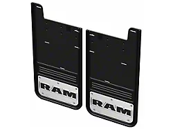 No-Drill Mud Flaps with RAM Text Logo; Rear (19-25 RAM 2500)