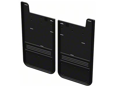 No-Drill Mud Flaps; Rear (19-24 RAM 2500)