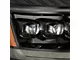 AlphaRex NOVA-Series LED Projector Headlights; Alpha Black Housing; Clear Lens (06-09 RAM 2500)