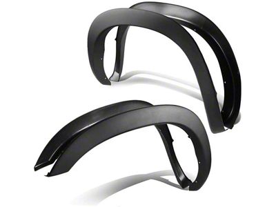 OE Style Fender Flares; Matte Black (03-09 RAM 2500)