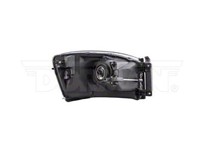 OE Style Headlight; Chrome Housing; Clear Lens; Passenger Side (07-08 RAM 2500)