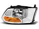 OE Style Headlight; Chrome Housing; Clear Lens; Passenger Side (10-18 RAM 2500 w/ Factory Halogen Non-Projector Headlights)