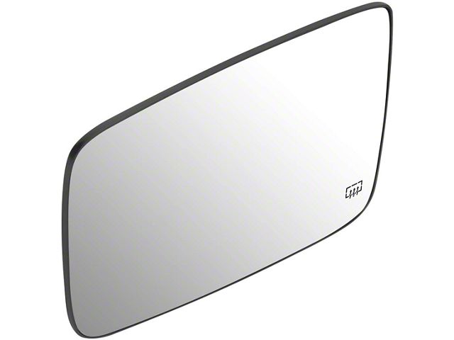 OE Style Heated Mirror Glass; Driver Side (10-18 RAM 2500)