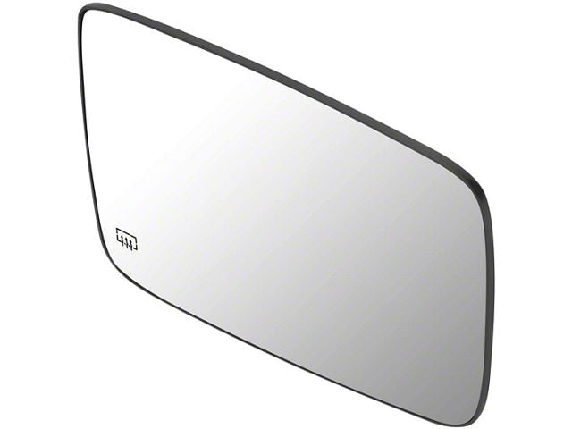OE Style Heated Mirror Glass; Passenger Side (10-18 RAM 2500)