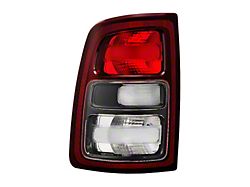 OE Style Tail Light; Black Housing; Red Clear Lens; Driver Side (19-21 RAM 2500 Big Horn, Tradesman)
