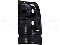 OE Style Tail Light; Black Housing; Red/Clear Lens; Driver Side (94-02 RAM 2500)