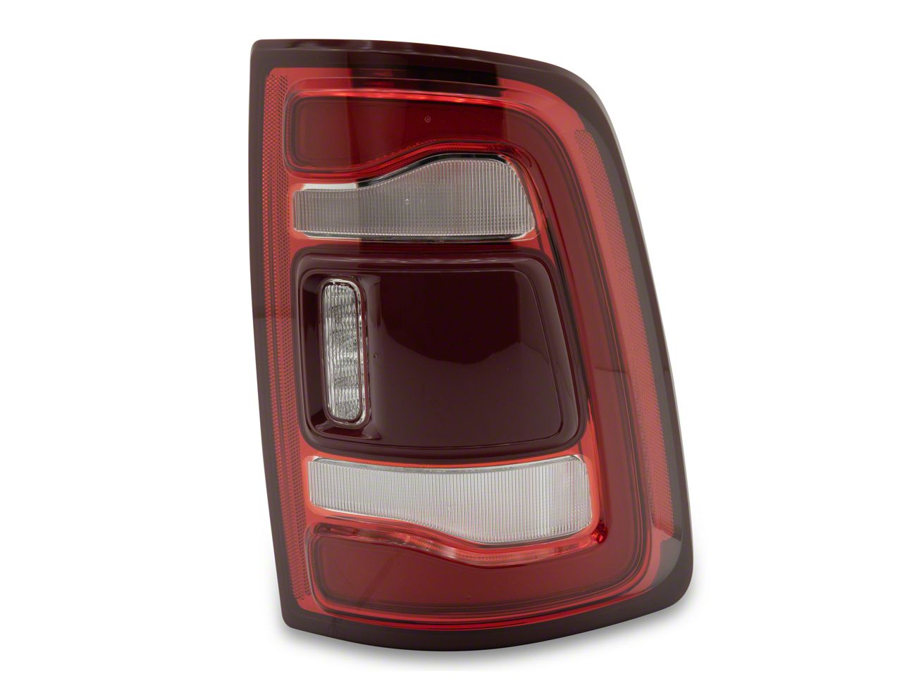 LH RH For Dodge RAM 2500 3500 2019-2024 Red w/ Blind Spot