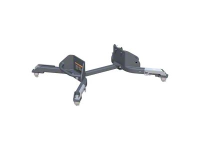 OEM Puck System 5th Wheel Legs; 30,000 lb. GTW (13-24 RAM 2500 w/ 8-Foot Box & 5th Wheel Prep Package)