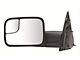 OEM Style Extendable Manual Towing Mirror; Driver Side (10-12 RAM 2500)