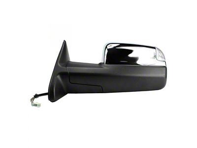 OEM Style Extendable Powered Towing Mirror with Turn Signal; Driver Side (13-18 RAM 2500)
