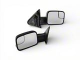 OEM Style Extendable Powered Towing Mirrors; Driver and Passenger Side (10-12 RAM 2500)