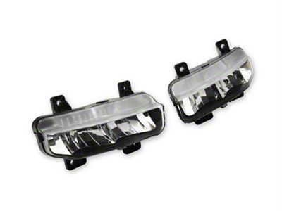 OEM Style LED Fog Lights with Switch; Clear (19-24 RAM 2500)