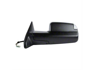 OEM Style Powered Folding Towing Mirror; Driver Side (13-18 RAM 2500)