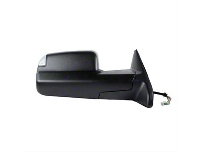 OEM Style Powered Folding Towing Mirror; Passenger Side (13-18 RAM 2500)