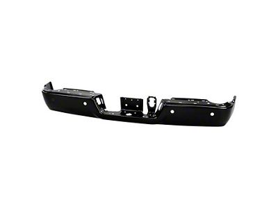 OEM Style Rear Bumper; Pre-Drilled for Backup Sensors; Black (13-18 RAM 2500)