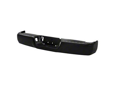 OEM Style Steel Rear Bumper; Black (10-12 RAM 2500)