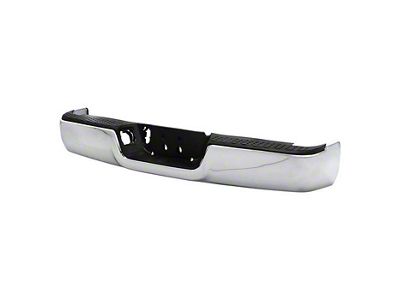 OEM Style Steel Rear Bumper; Chrome (10-12 RAM 2500)