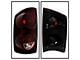 OEM Style Tail Lights; Chrome Housing; Red Smoked Lens (07-09 RAM 2500)