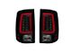 OLED Tail Lights; Black Housing; Smoked Lens (10-18 RAM 2500 w/ Factory Halogen Tail Lights)