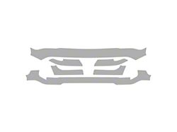 Paint Protection PPF Pre-Cut Kit; Grille; Gloss (19-24 RAM 2500 Laramie & Limited Crew Cab)