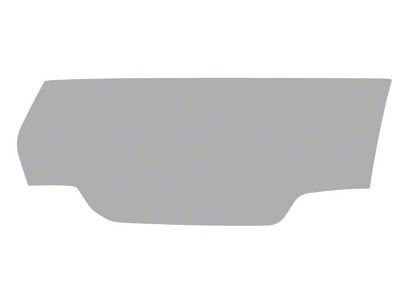 Paint Protection PPF Pre-Cut Kit; Passenger Side Headlight; Gloss (19-24 RAM 2500 Big Horn Crew Cab, Tradesman Crew Cab)