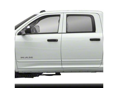 Painted Body Side Molding; Billet Metallic (19-24 RAM 2500 Crew Cab, Mega Cab)