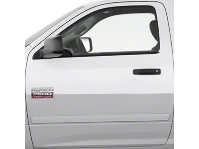 Painted Body Side Molding; Black Metallic (10-18 RAM 2500 Regular Cab)