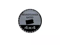 Pennsylvania Rated Badge (Universal; Some Adaptation May Be Required)