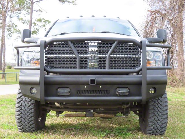 Pipe Force Series Front Bumper; Black Textured (06-09 RAM 2500)