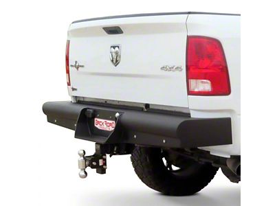 Pipe Force Series Rear Bumper; Black Textured (10-24 RAM 2500)