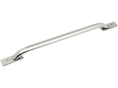 Platinum Oval Bed Rails; Stainless Steel (03-24 RAM 2500 w/ 8-Foot Box)