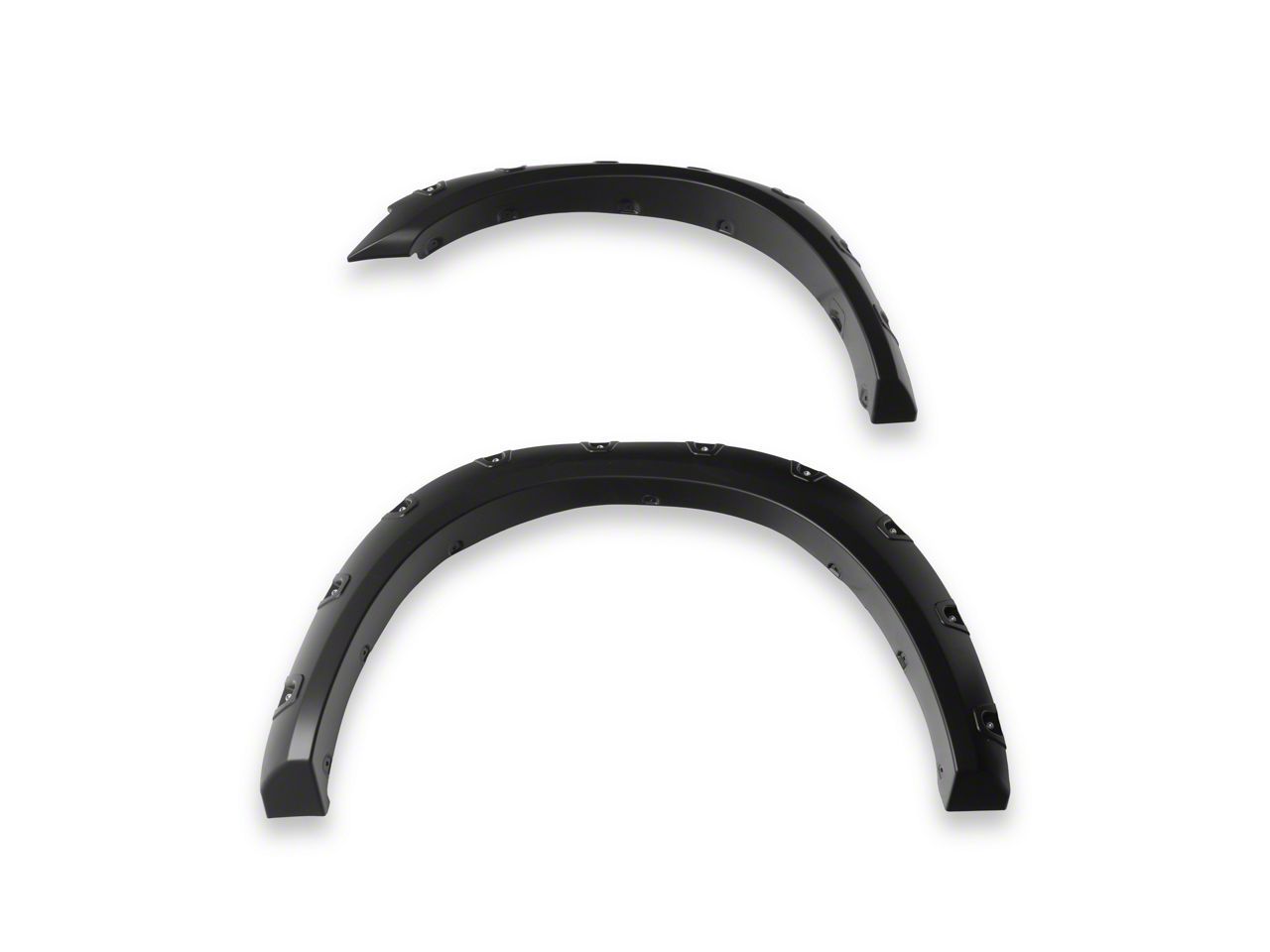 Textured Pocket Rivet Style Fender Flares Set Of 4 For 2010-2018 Dodge Ram 2500 & 3500