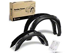 Pocket Rivet Style Fender Flares; Black (10-18 RAM 2500)