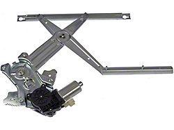 Power Window Motor and Regulator Assembly; Rear Passenger Side (03-05 RAM 2500; 06-09 RAM 2500 Quad Cab)