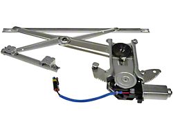 Power Window Regulator and Motor Assembly; Front Driver Side (94-02 RAM 2500)