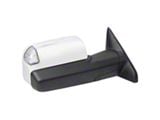 Powered Heated Auto-Fold Mirror with BSD, Puddle Light and Turn Signal; Chrome; Passenger Side (19-22 RAM 2500)
