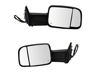 Powered Heated Manual Folding Towing Mirrors (10-12 RAM 2500)