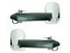 Powered Heated Memory Manual Folding Towing Mirrors with Chrome Cap (13-18 RAM 2500)
