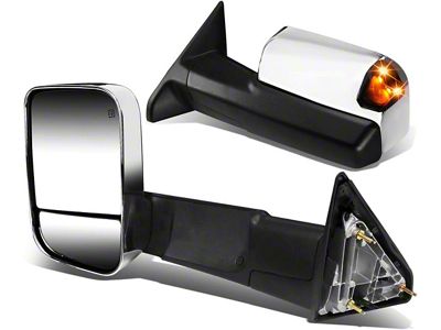 Powered Heated Towing Mirrors with Smoked LED Turn Signals (10-18 RAM 2500)
