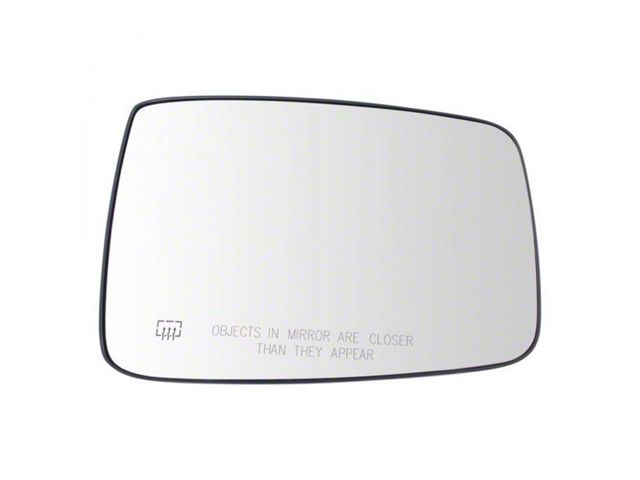 Powered Mirror Glass; Passenger Side (10-18 RAM 2500)