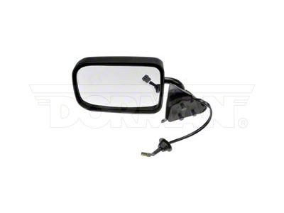 Powered Non-Heated Side Mirror; Driver Side; Textured Black (94-97 RAM 2500)