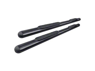 Premier 4 Oval Nerf Side Step Bars without Mounting Kit; Black (10-18 RAM 2500 Crew Cab)