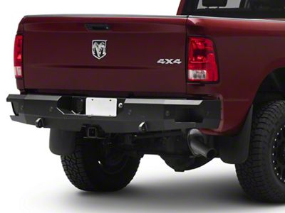 Premier Series Rear Bumper; Black Textured (10-24 RAM 2500)