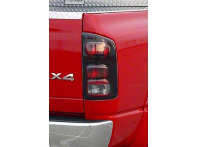 Pro-Beam Tail Light Covers; Carbon Fiber Look (03-06 RAM 2500)