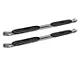 Pro Traxx 4-Inch Oval Side Step Bars; Stainless Steel (10-24 RAM 2500 Crew Cab)