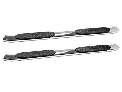 Westin Pro Traxx 5-Inch Oval Side Step Bars; Stainless Steel (10-24 RAM 2500 Crew Cab)