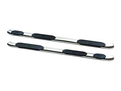Westin Pro Traxx 5-Inch Wheel-to-Wheel Oval Side Step Bars; Stainless Steel (10-24 RAM 2500 Crew Cab w/ 6.4-Foot Box)